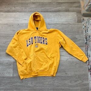 Yellow LSU Tigers Hoodie